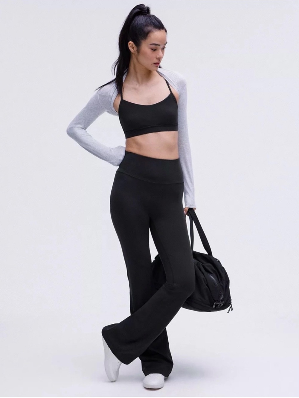 lululemon athletica High-Rise Flare Leggings in Black (like new)